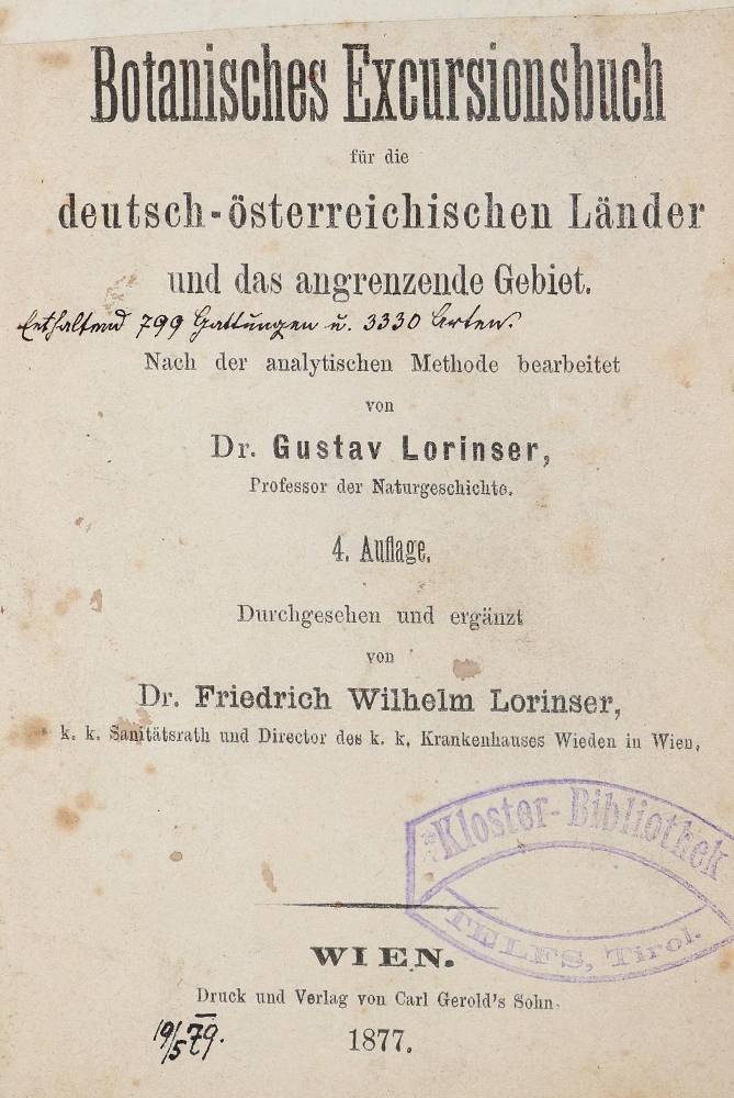 Große Abbildung Nr.1: 138-1661 Sammlung: (Botanik)
