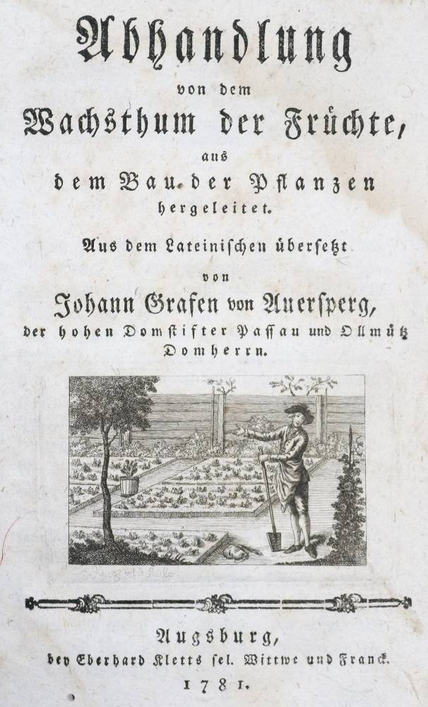 Große Abbildung Nr.1: 138-1672 Zallinger zum Thurn,J.B.).: (Botanik)