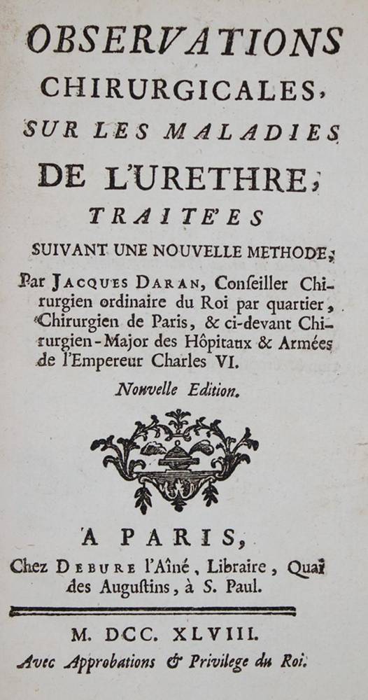 Große Abbildung Nr.2: 138-1689 Daran,J.: (Medizin, Chirurgie)