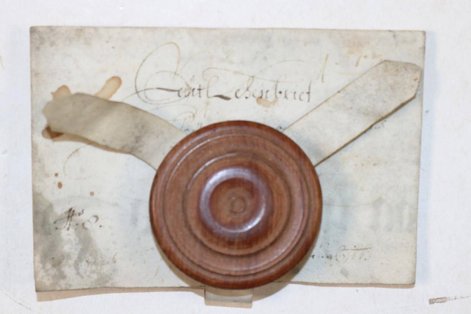 Große Abbildung Nr.2: 138-169 Lehensbrief: (Handschriften)