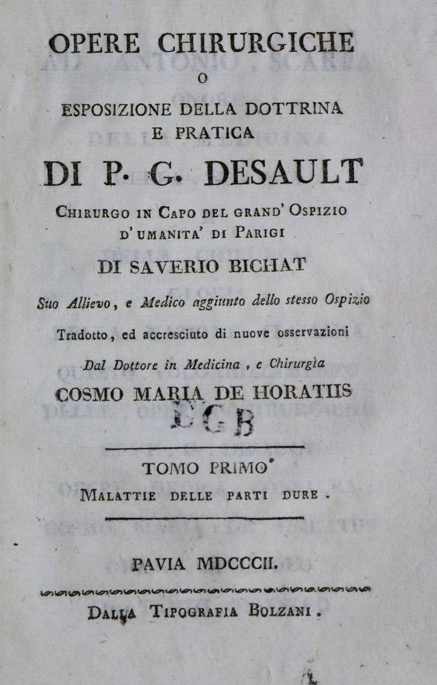 Große Abbildung Nr.2: 138-1693 Desault,P.J.: (Medizin)