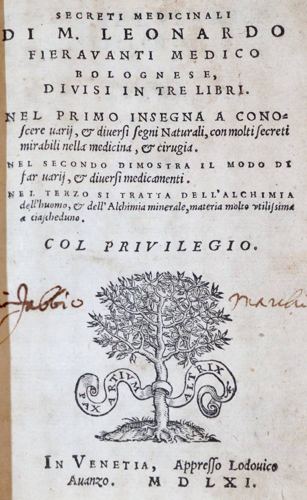 Große Abbildung Nr.1: 138-1696 Fioravanti,L.: (Medizin)