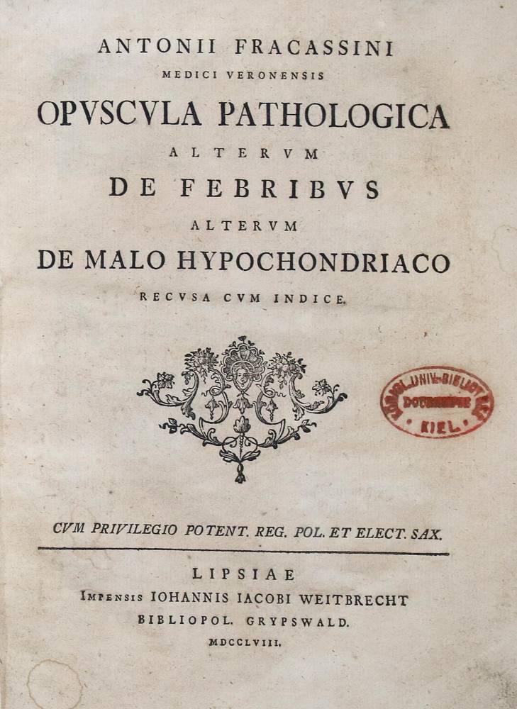 Große Abbildung Nr.1: 138-1697 Fracassini,A.: (Medizin)