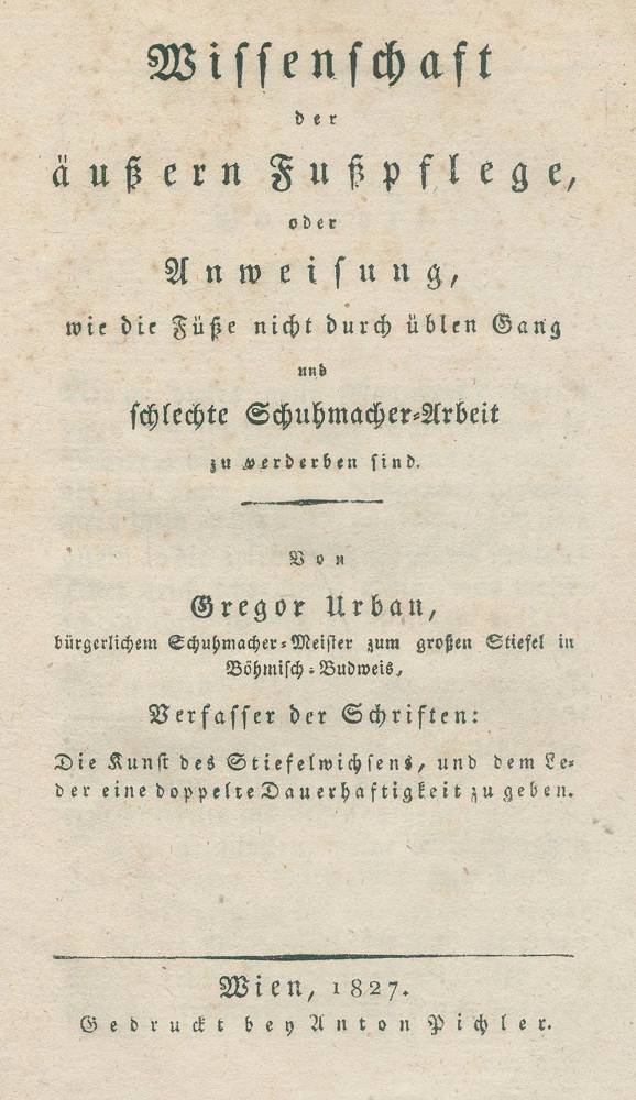 Große Abbildung Nr.1: 138-1698 Urban,G.: (Medizin, Fußpflege)