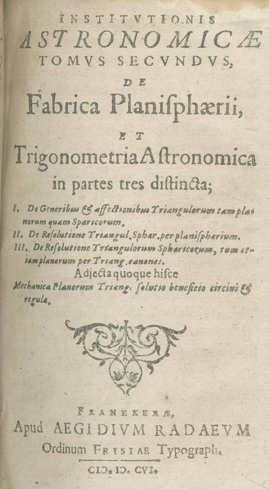 Große Abbildung Nr.2: 138-17 Metius,A.: (Astronomie)