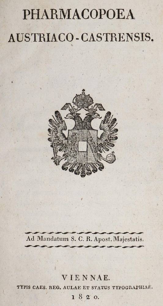 Große Abbildung Nr.1: 138-1716 Pharmacopoea: (Medizin, Militaria)