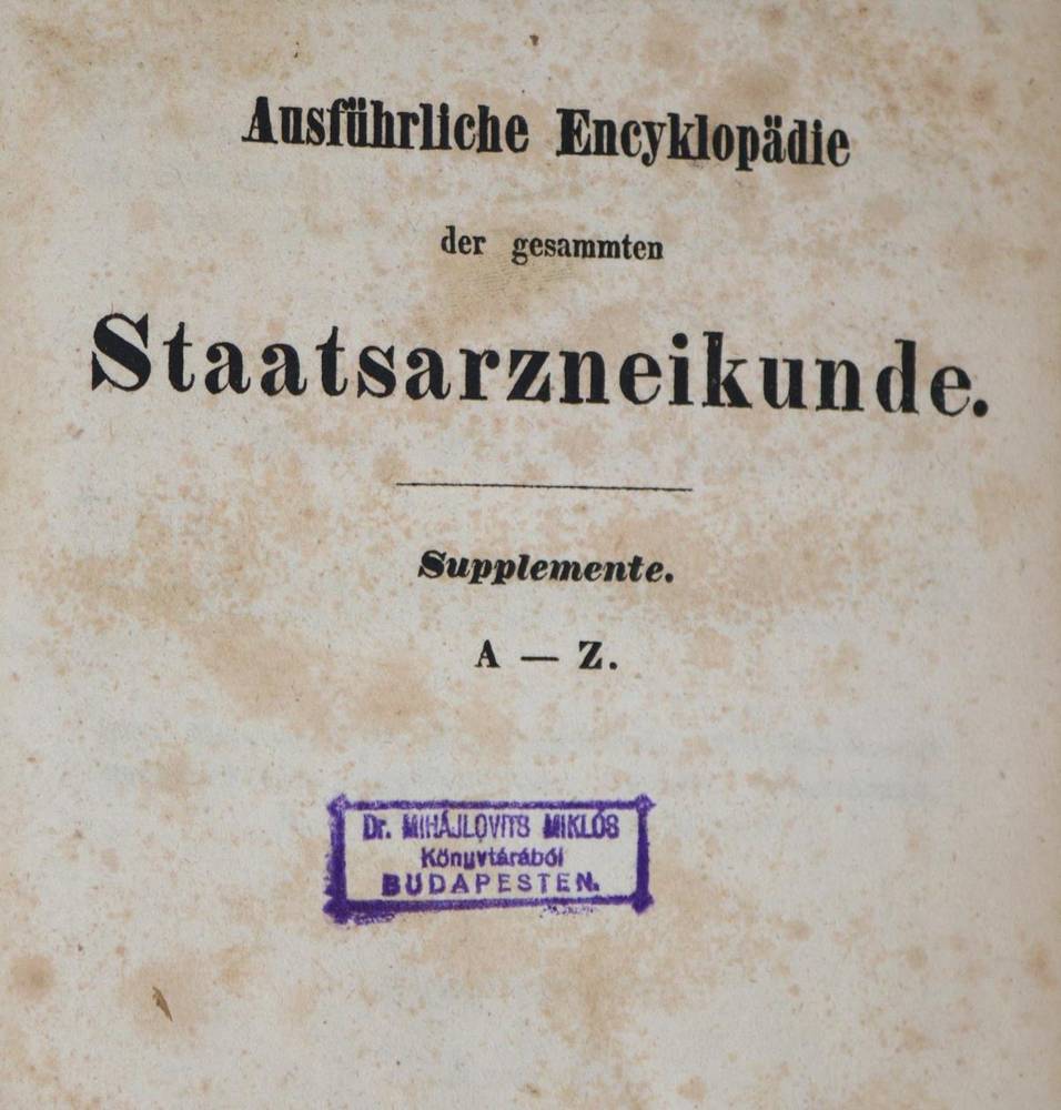 Große Abbildung Nr.2: 138-1718 Most,G.F.: (Medizin)