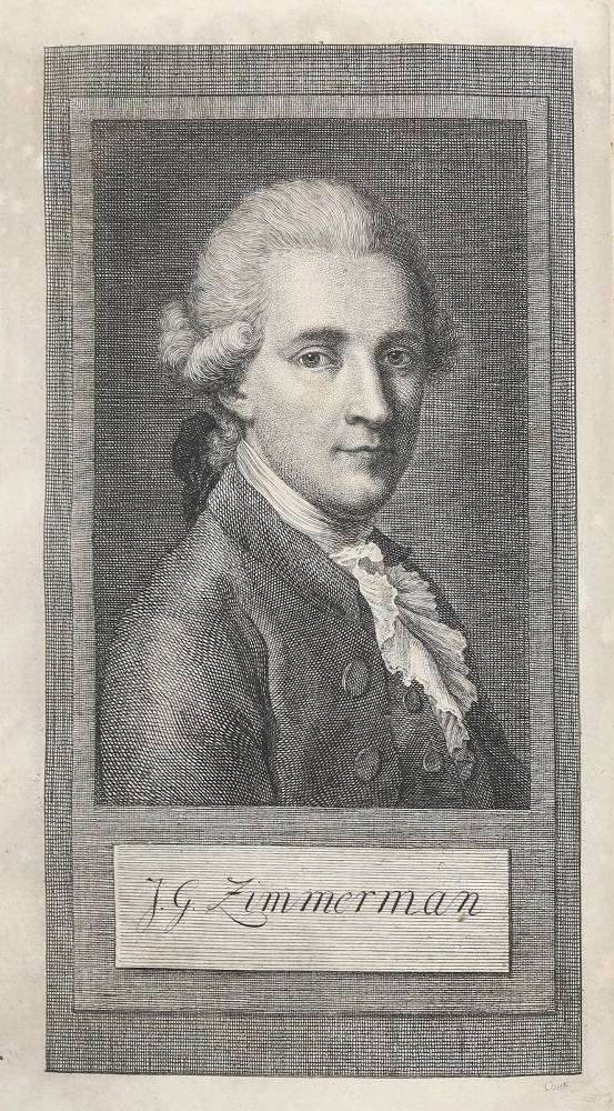 Große Abbildung Nr.1: 138-1732 Zimmermann,J.G.: (Medizin, Pharmazie)