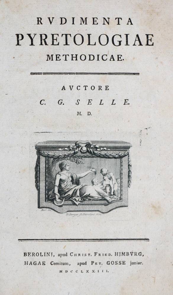 Große Abbildung Nr.1: 138-1739 Selle,C.G.: (Medizin)