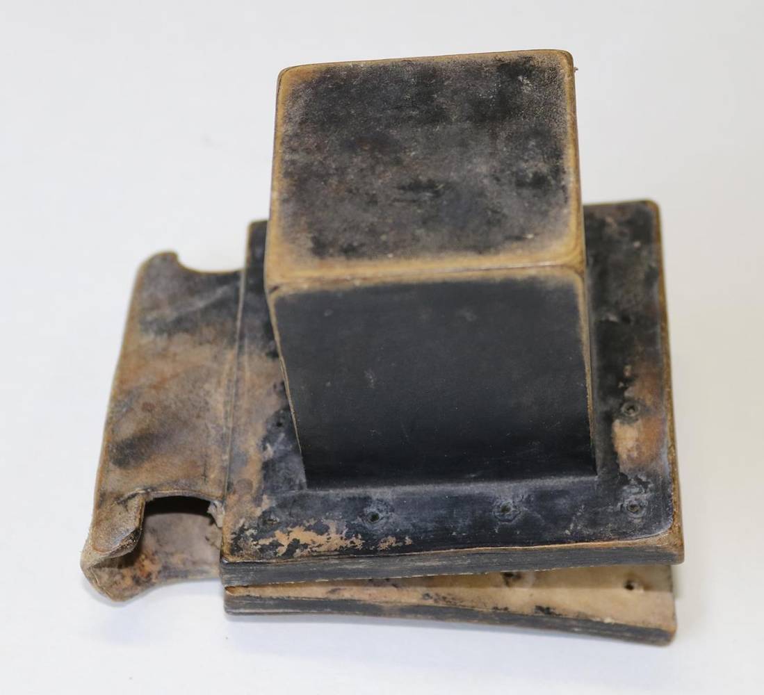 Große Abbildung Nr.1: 138-174 Hebräische Handschrift.: (Handschriften, Tefillin)