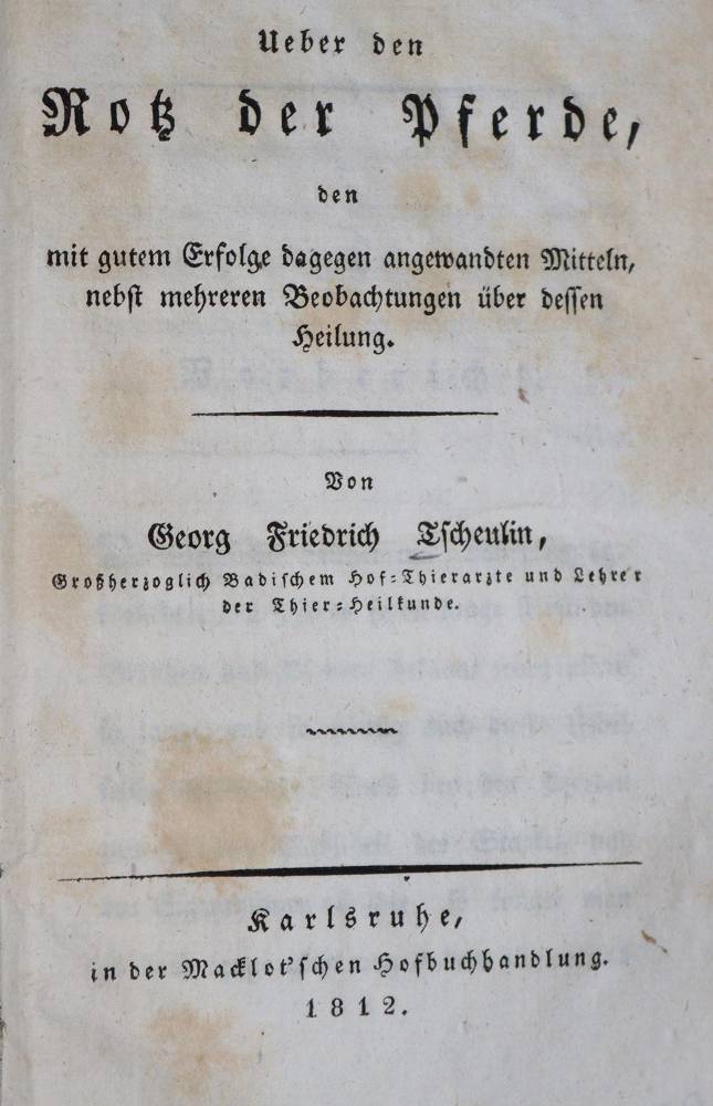 Große Abbildung Nr.2: 138-1753 Waldinger,H.: (Medizin, Veterinärmedizin, Pferde)