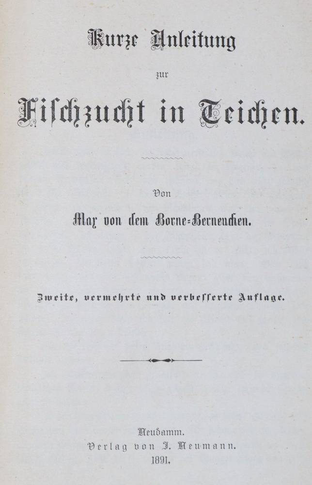 Große Abbildung Nr.3: 138-1773 Skowronnek,F.: (Zoologie, Fische)