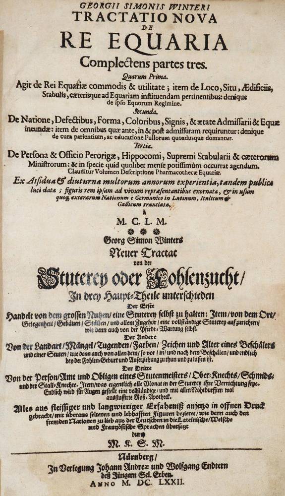 Große Abbildung Nr.1: 138-1792 Winter (von Adlersflügel),G.S.: (Zoologie, Pferde)