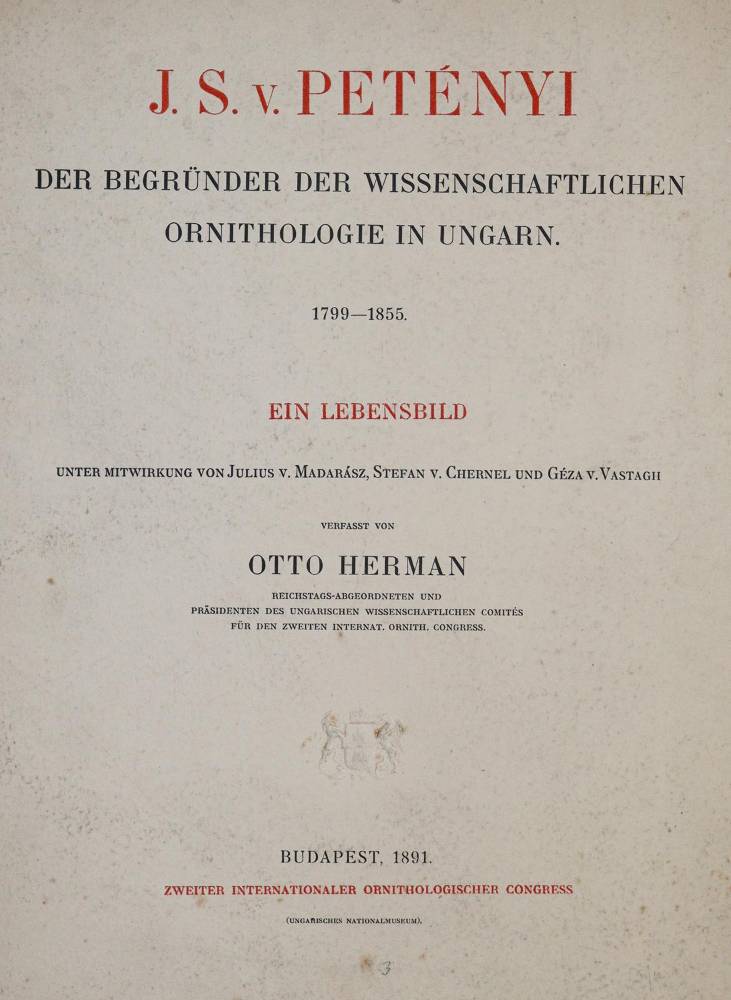 Große Abbildung Nr.1: 138-1809 Hermann,O.: (Zoologie, Vögel)