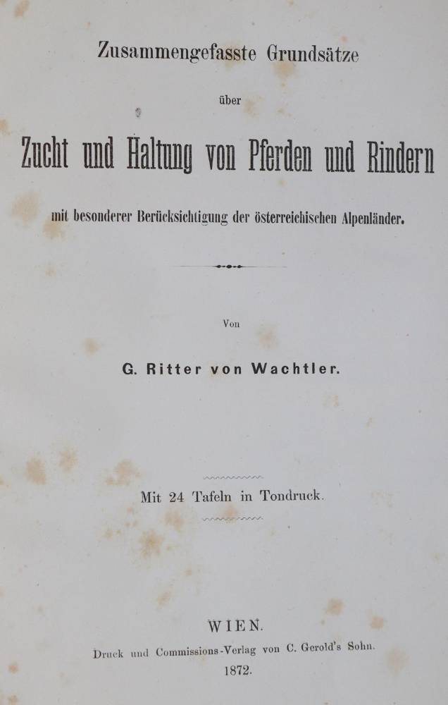 Große Abbildung Nr.2: 138-1815 Wachtler,G.v.: (Zoologie)