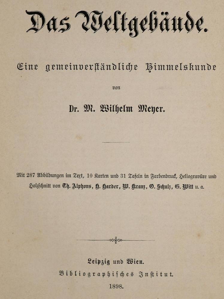Große Abbildung Nr.2: 138-1853 Sammlung: (Verschiedene Gebiete - Varia, Astronomie)
