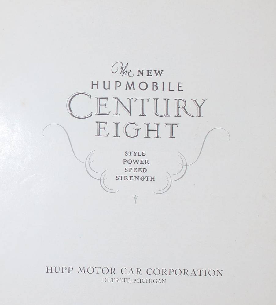 Große Abbildung Nr.1: 138-1862 Hupmobile.: (Verschiedene Gebiete - Varia, Auto)