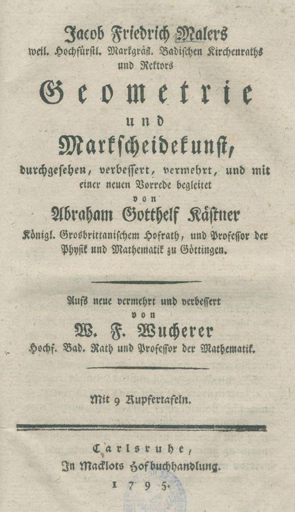 Große Abbildung Nr.1: 138-1879 Maler,J.F.: (Verschiedene Gebiete - Varia, Bergbau)