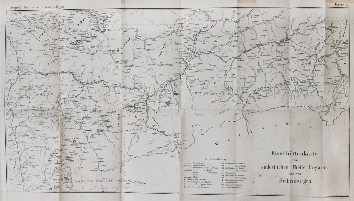 Große Abbildung Nr.1: 138-1885 Kerpely,A.: (Verschiedene Gebiete - Varia, Bergbau, Ungarn)