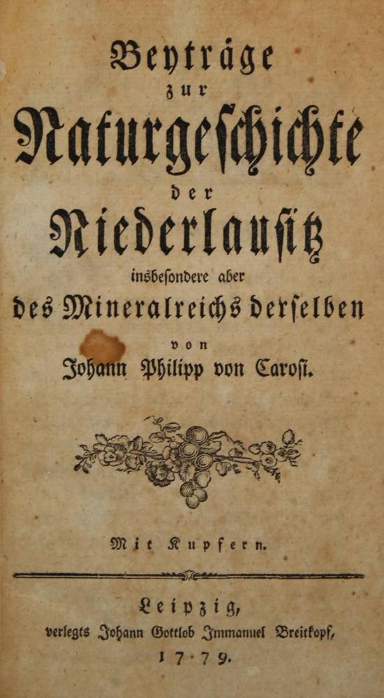 Große Abbildung Nr.2: 138-1894 Carosi,J.P.: (Verschiedene Gebiete - Varia)