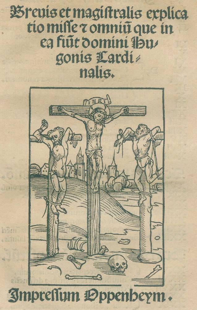 Große Abbildung Nr.1: 138-191 Hugo de Sancto Caro.: (Alte Drucke, Handschriften und Theologie)