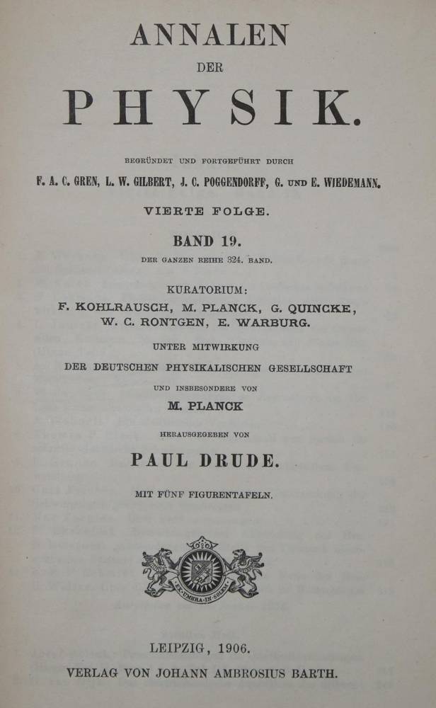 Große Abbildung Nr.1: 138-1912 Einstein,A.: (Verschiedene Gebiete - Varia)