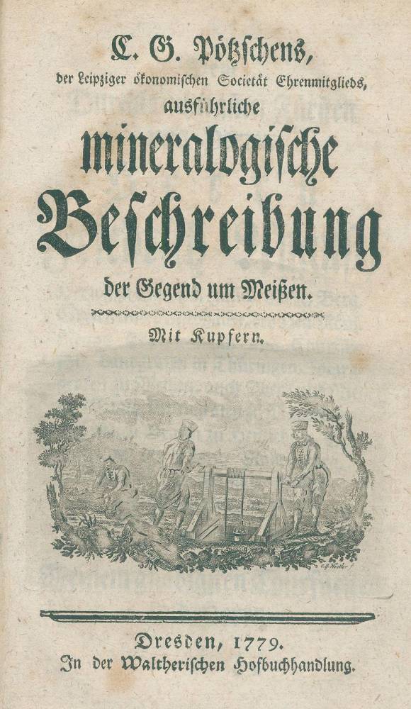Große Abbildung Nr.1: 138-1942 Pötzsch,C.G.: (Verschiedene Gebiete - Varia, Geologie - Mineralogie u. Paläontologie, Meißen)