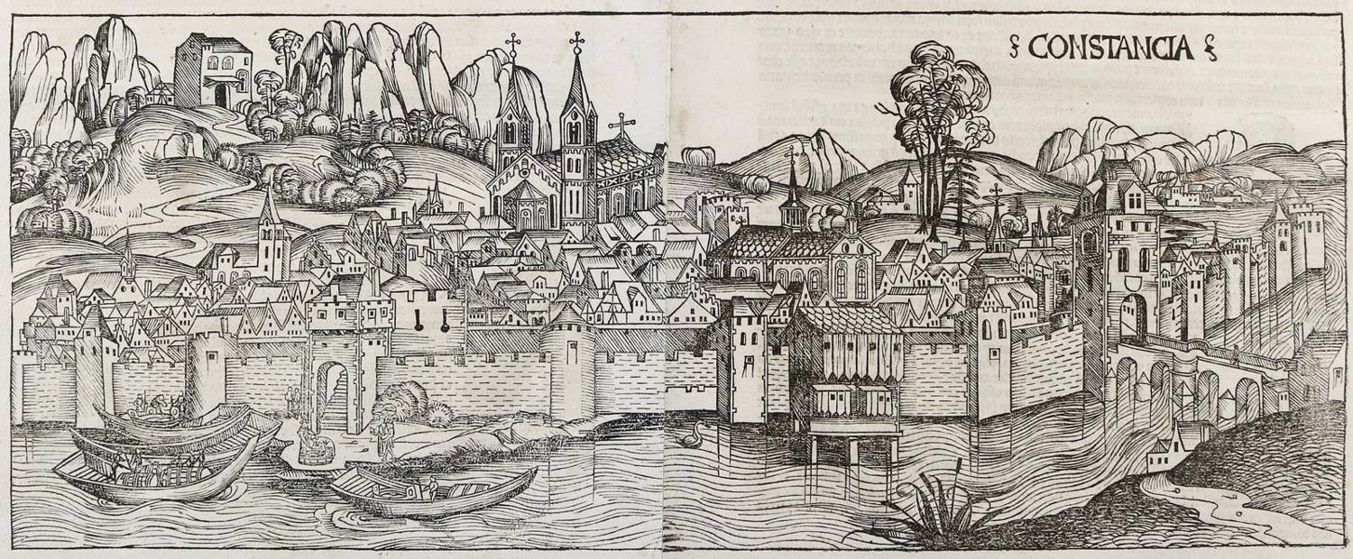 Große Abbildung Nr.1: 138-196 Konstanz.: (Inkunabeln, Buchholzschnitte)