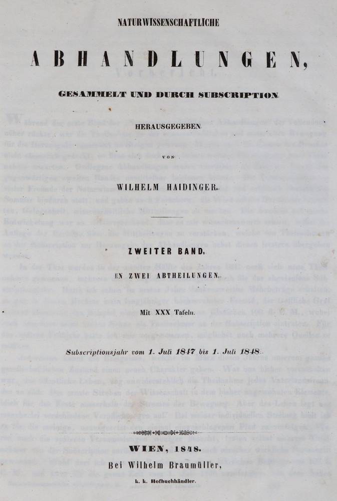 Große Abbildung Nr.1: 138-1967 Haidinger,W. (Hrsg.).: (Verschiedene Gebiete - Varia)