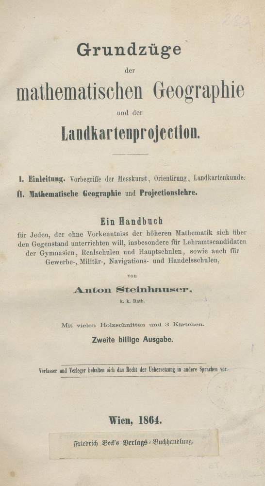 Große Abbildung Nr.1: 138-1977 Wanka,J.v.: (Verschiedene Gebiete - Varia, Kartographie)