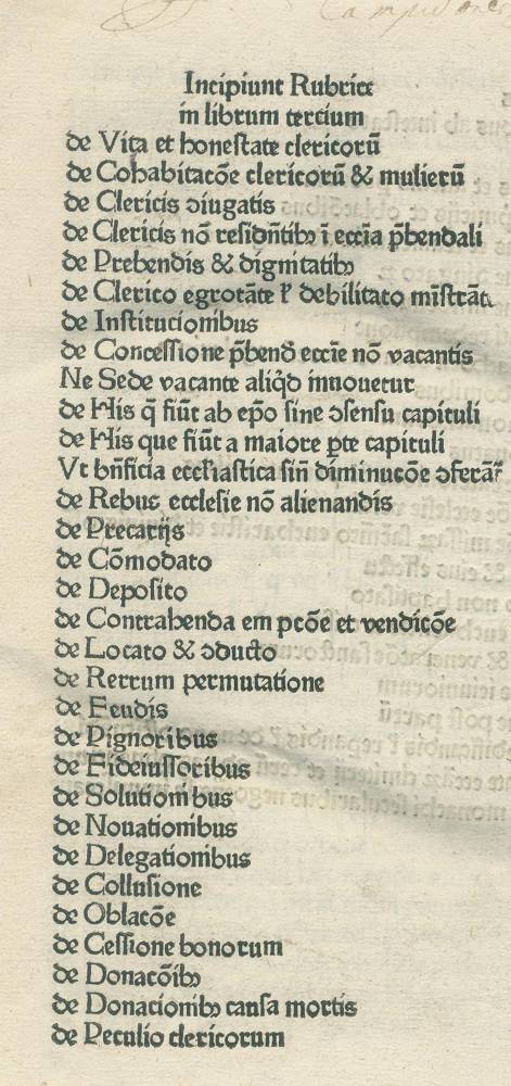 Große Abbildung Nr.1: 138-199 Henricus de Segusio, genannt Hostiensis.: (Inkunabeln)