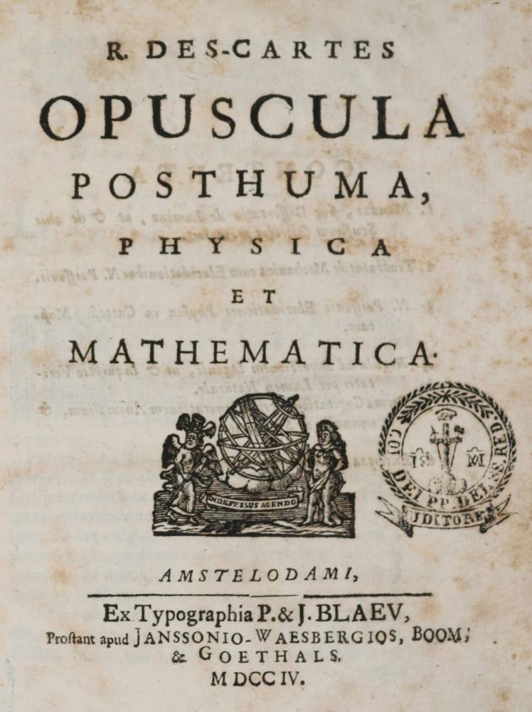 Große Abbildung Nr.2: 138-1990 Descartes,R.: (Verschiedene Gebiete - Varia, Mathematik)