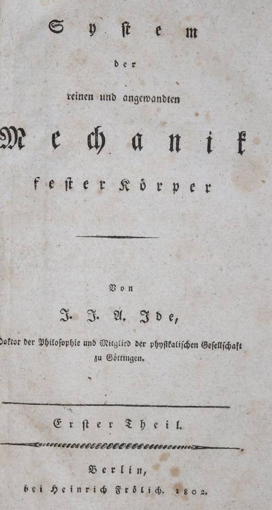 Große Abbildung Nr.1: 138-1998 Ide,J.J.A.: (Verschiedene Gebiete - Varia, Mathematik)