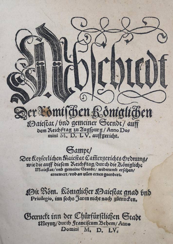 Große Abbildung Nr.2: 138-2 Abschiedt: (Alte Drucke, Handschriften und Theologie)