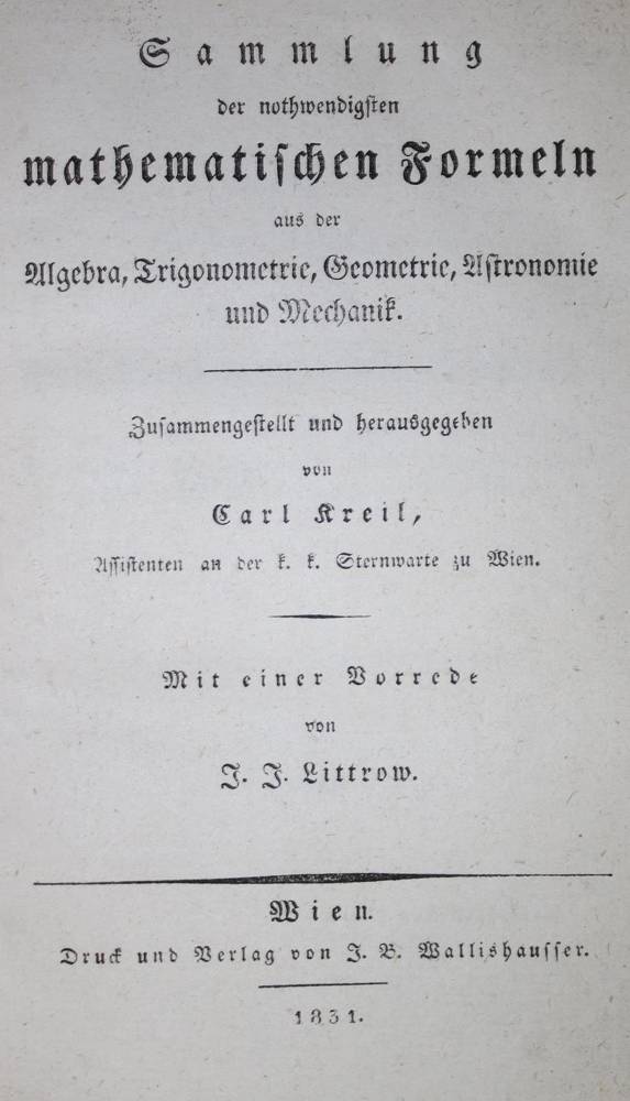 Große Abbildung Nr.1: 138-2009 Sammlung: (Verschiedene Gebiete - Varia, Mathematik)