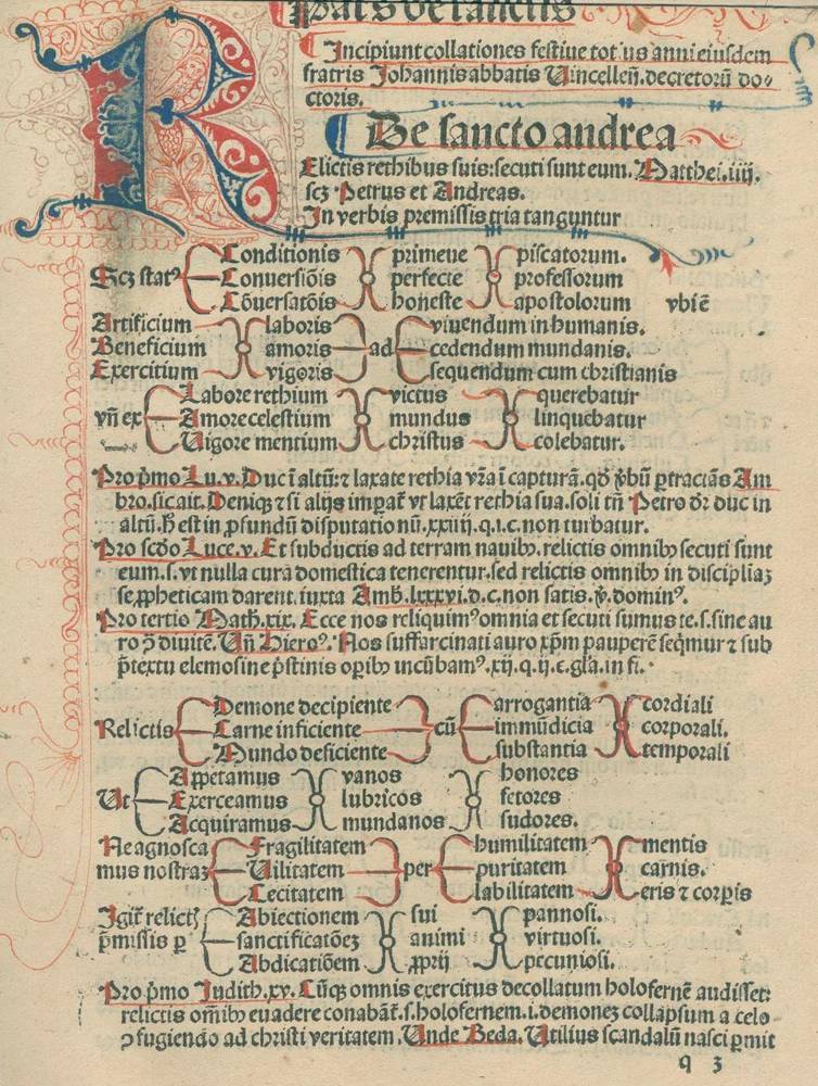 Große Abbildung Nr.1: 138-201 Johannes Vercellensis (Nivigellensis).: (Inkunabeln)