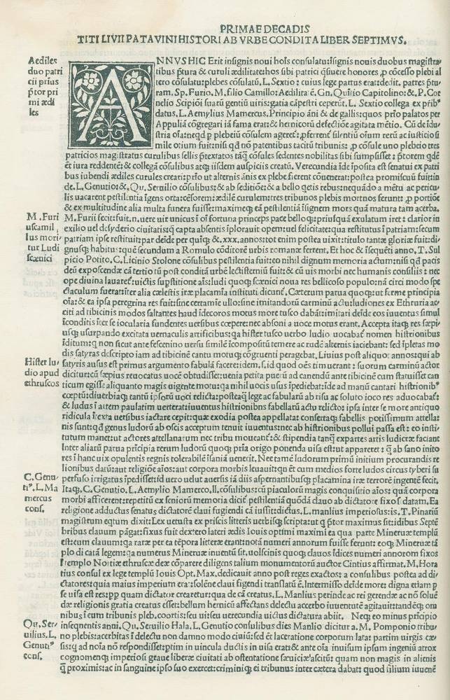 Große Abbildung Nr.1: 138-202 (Orosius,P.: (Inkunabeln)