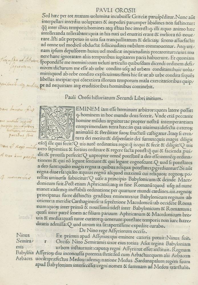 Große Abbildung Nr.2: 138-202 (Orosius,P.: (Inkunabeln)