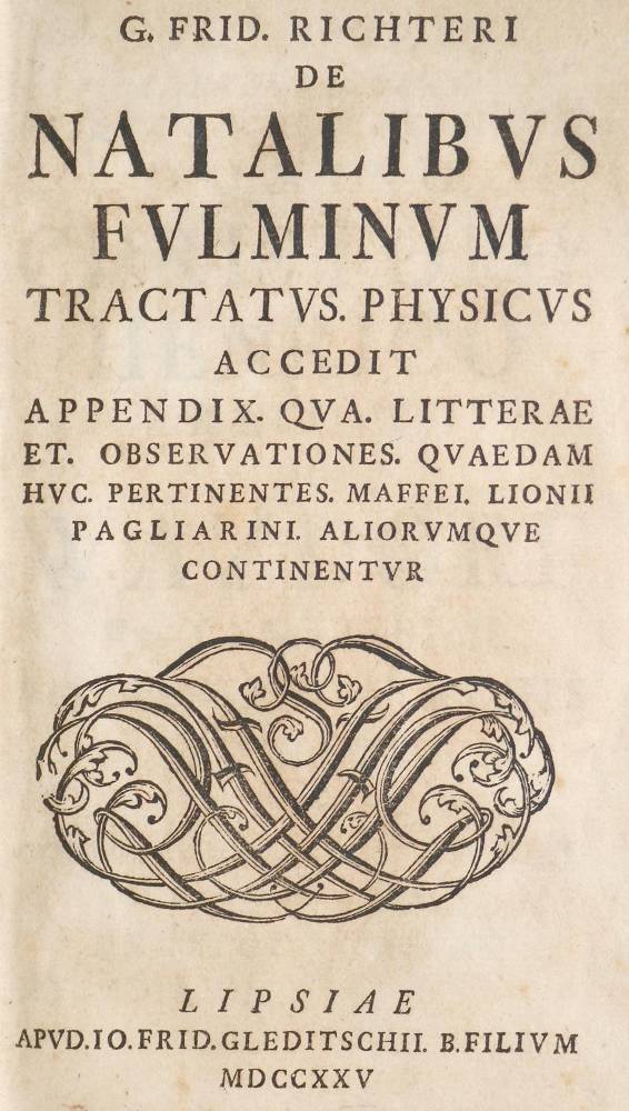 Große Abbildung Nr.1: 138-2029 Richter,G.F.: (Verschiedene Gebiete - Varia, Meteorologie)