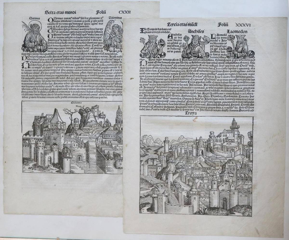 Große Abbildung Nr.1: 138-204 Schedel.: (Inkunabeln)