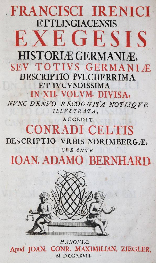 Große Abbildung Nr.1: 138-205 Irenicus (Ettlingiacensis),F.: (Alte Drucke, Handschriften und Theologie)