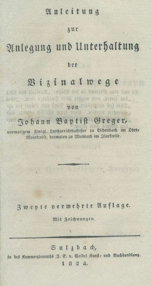 Große Abbildung Nr.1: 138-2083 Drei Werke.: (Verschiedene Gebiete - Varia, Wegebau)
