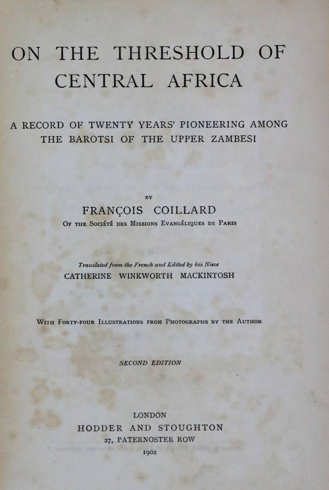 Große Abbildung Nr.2: 138-2095 Coillard,F.: (Afrika)