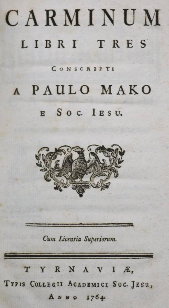 Große Abbildung Nr.2: 138-211 Mako (de Kerek-Gede) Paul,: (Jesuitendruckerei)