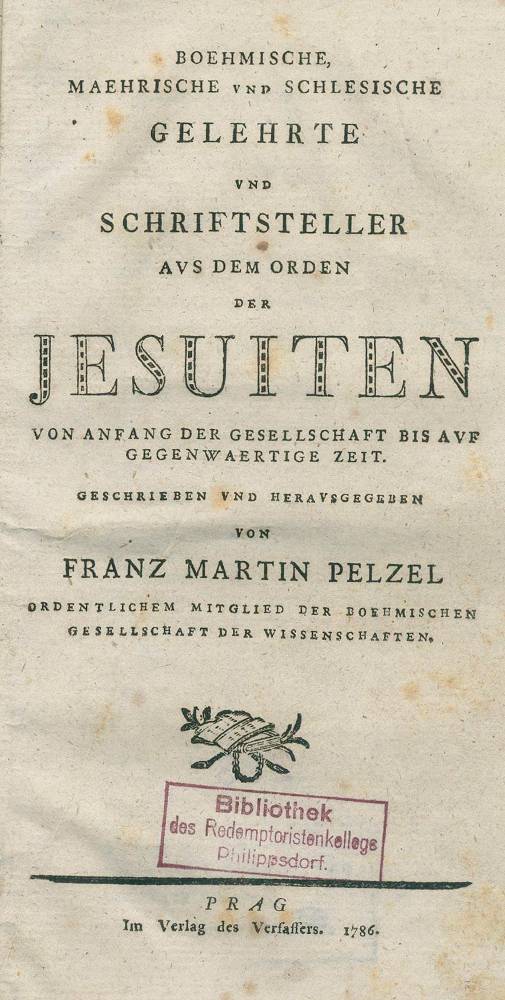 Große Abbildung Nr.1: 138-212 Pelzel,F.M.: (Jesuiten)