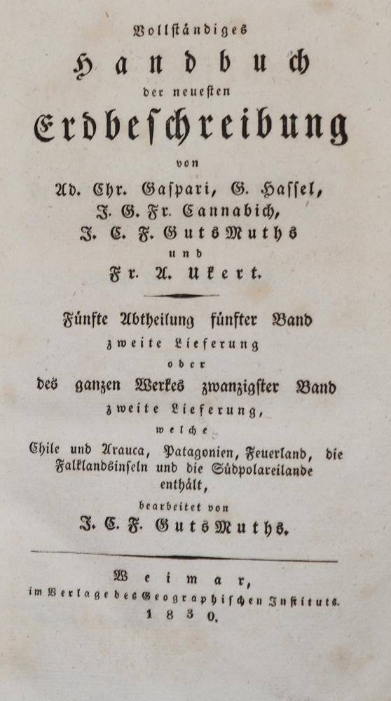 Große Abbildung Nr.1: 138-2121 Guts Muths,J.C.F.: (Amerika)