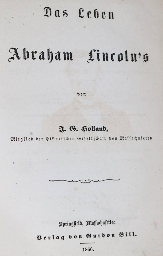 Große Abbildung Nr.1: 138-2123 Holland,J.G.: (Amerika)