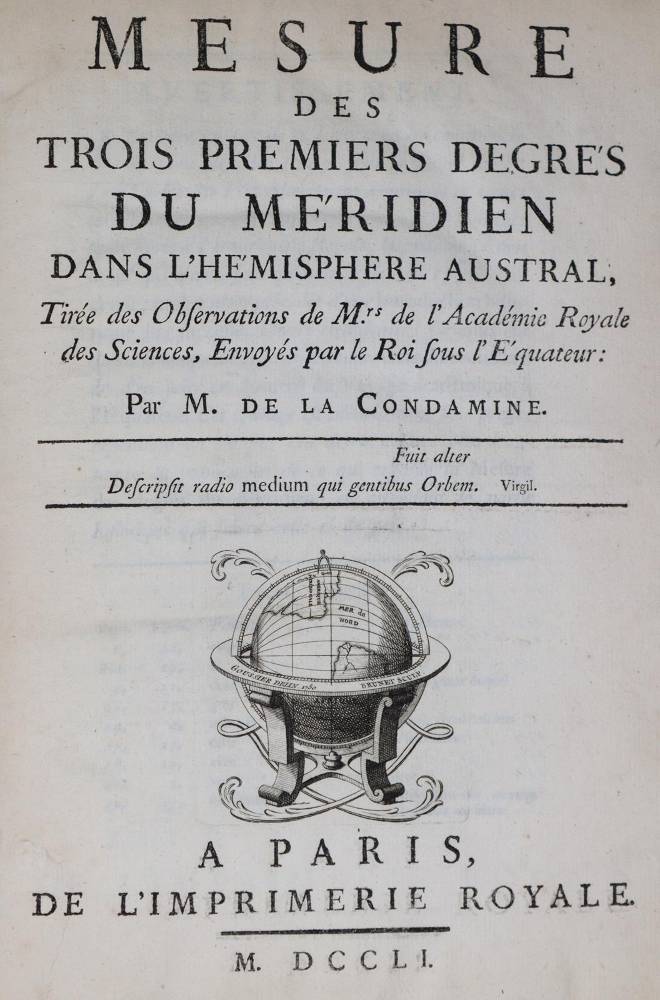 Große Abbildung Nr.2: 138-2124 La Condamine,C.M.de.: (Amerika)