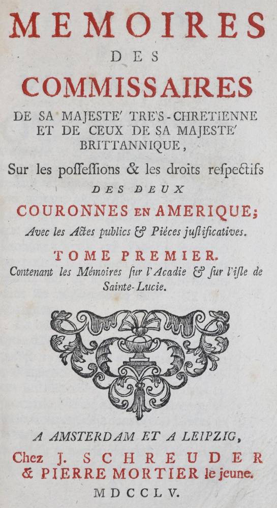 Große Abbildung Nr.2: 138-2127 Memoires des Commissaires: (Amerika)