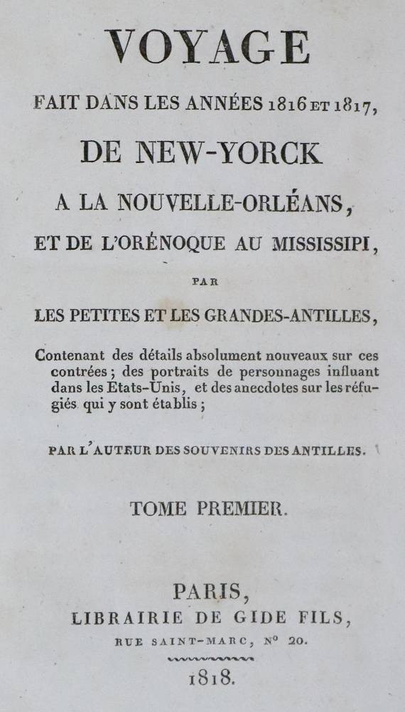 Große Abbildung Nr.1: 138-2130 Montlezun,(B.de).: (Amerika)